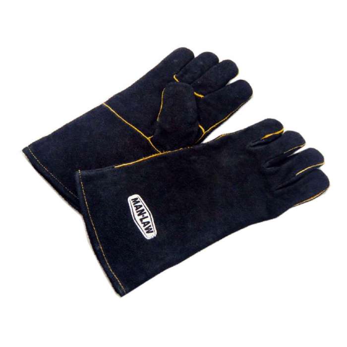 Man Law 14&quot; Leather Gloves