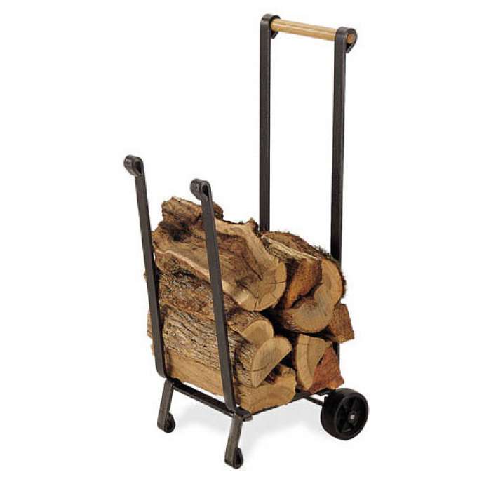 Forged Iron Wood Cart